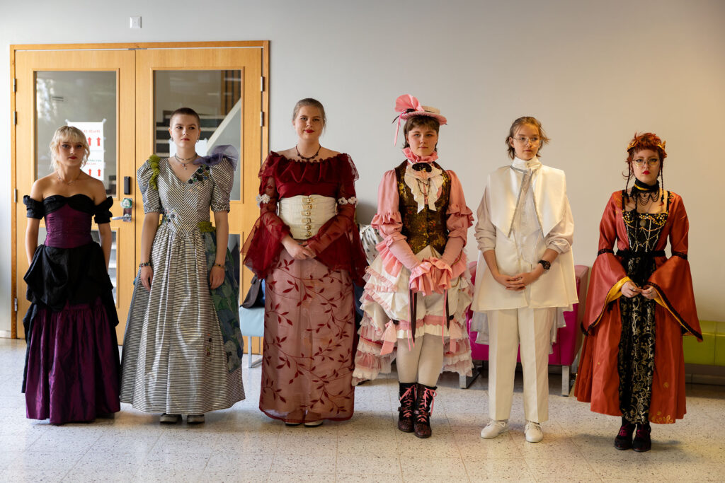 Tammerkosken Lukion opiskelijoiden muotinäytös